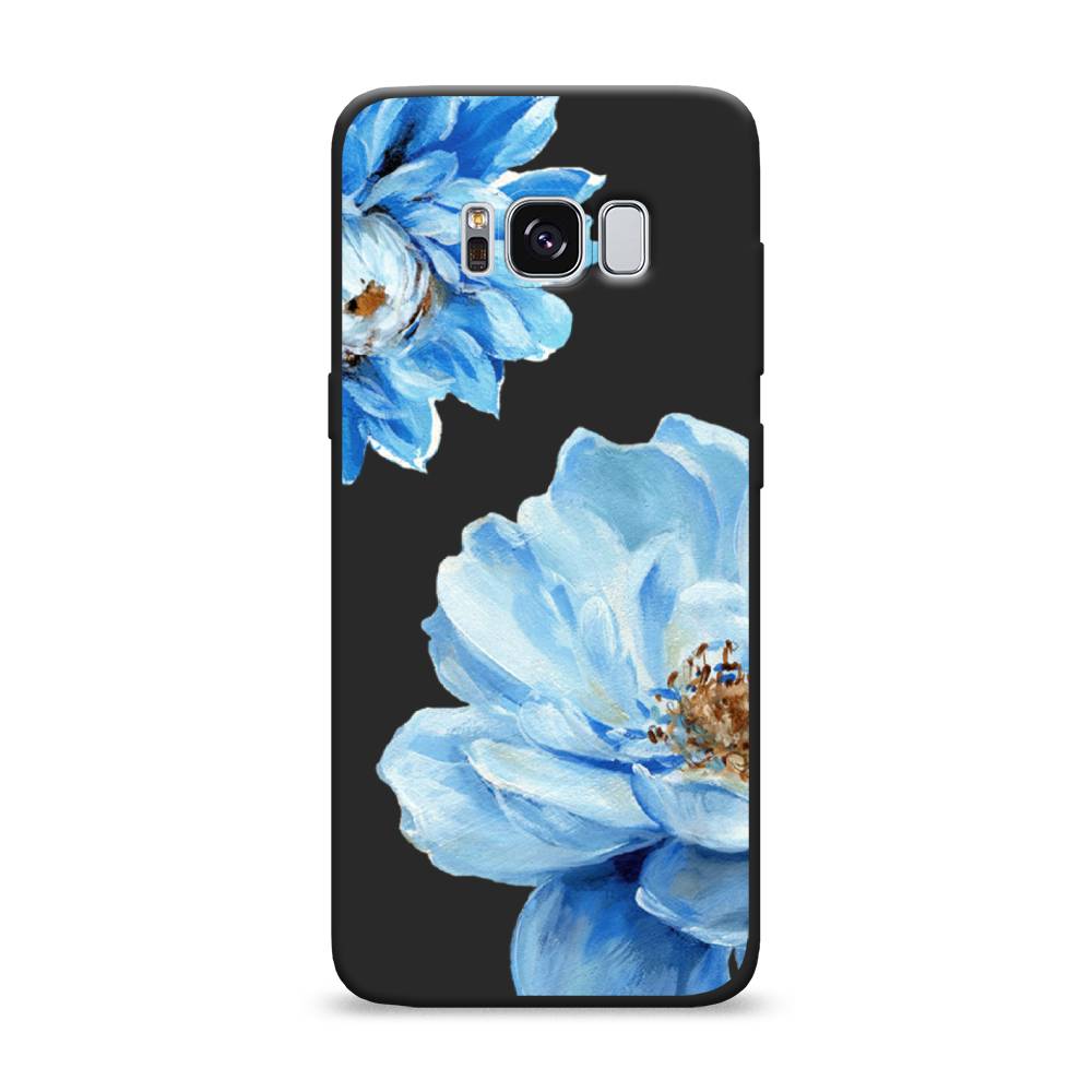 

Чехол Awog на Samsung Galaxy S8 "Голубые клематисы", Разноцветный, 24752-1