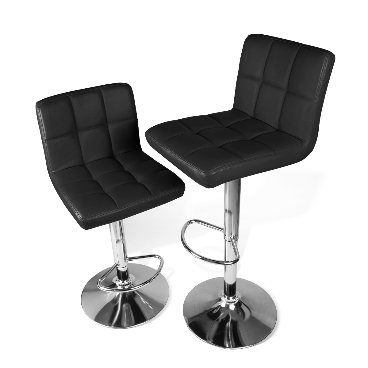 Комплект барных стульев Ergozen Loft 2 шт, чёрный