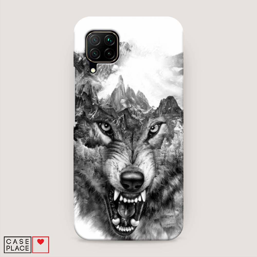 

Чехол Awog "Волк в горах" для Huawei Nova 6 SE, 611720-1
