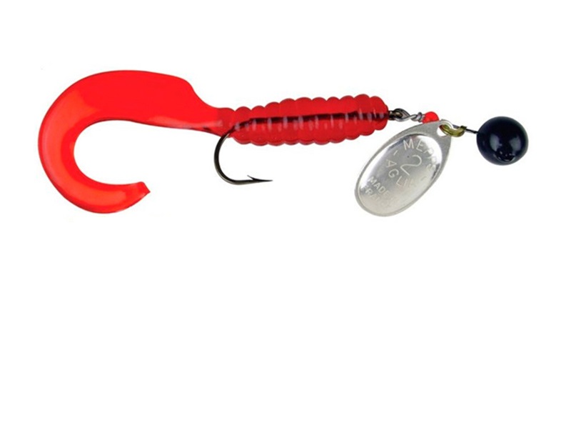 

Блесна вращающаяся Mepps Aglia Spinflex Black/Silver/Red 20, Черный;серебристый;красный