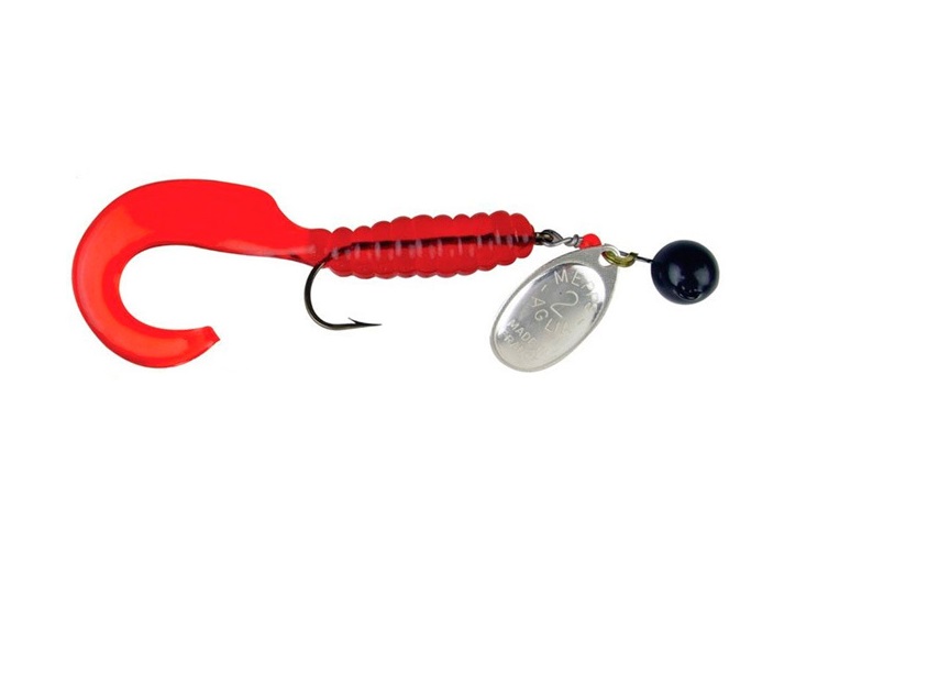 

Блесна вращающаяся Mepps Aglia Spinflex Black/Silver/Red 14, Черный;серебристый;красный