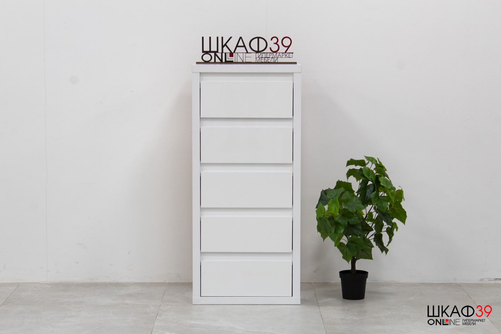 

Норден СТЛ.413.03 Комод Белый глянец