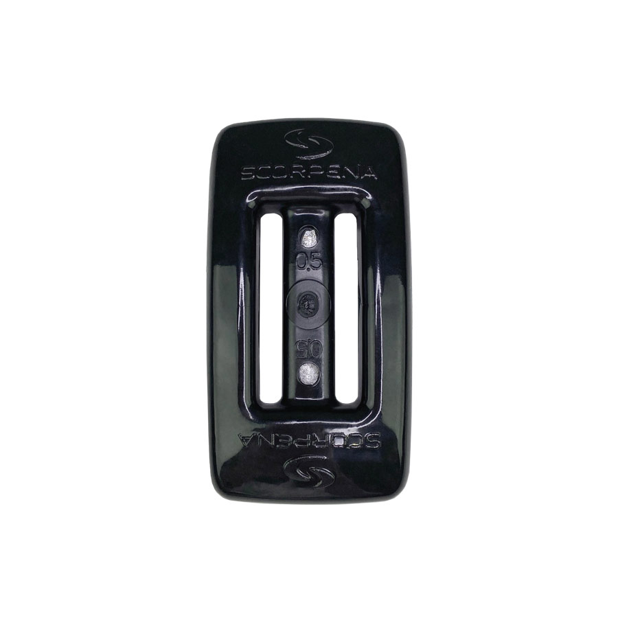 Груз обтекаемый полумягкий Scorpena 0.5 кг белый Чёрный 0,5 кг