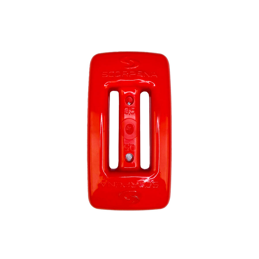 Груз обтекаемый полумягкий Scorpena 0.5 кг New Apnea синий Красный 0,5 кг