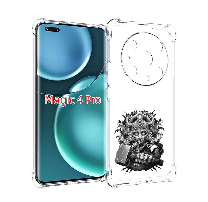 

Чехол MyPads злой тор для Honor Magic4 Pro, Прозрачный, Tocco