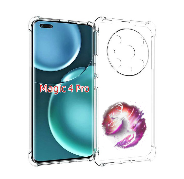 

Чехол MyPads звездный олень для Honor Magic4 Pro, Прозрачный, Tocco