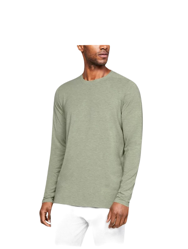 

Лонгслив мужской Under Armour Recovery Travel Elite LS Crew зеленый XL, Recovery Travel Elite LS Crew