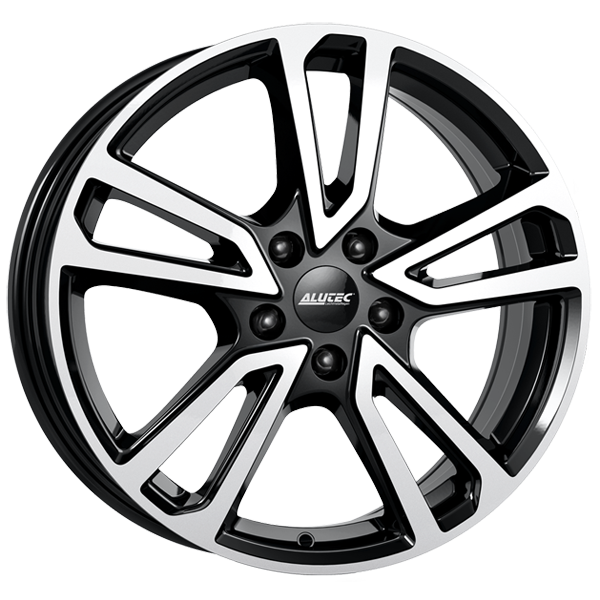 фото Диски r18 5x108 8j et42 d63,4 alutec tormenta diamond black front polished