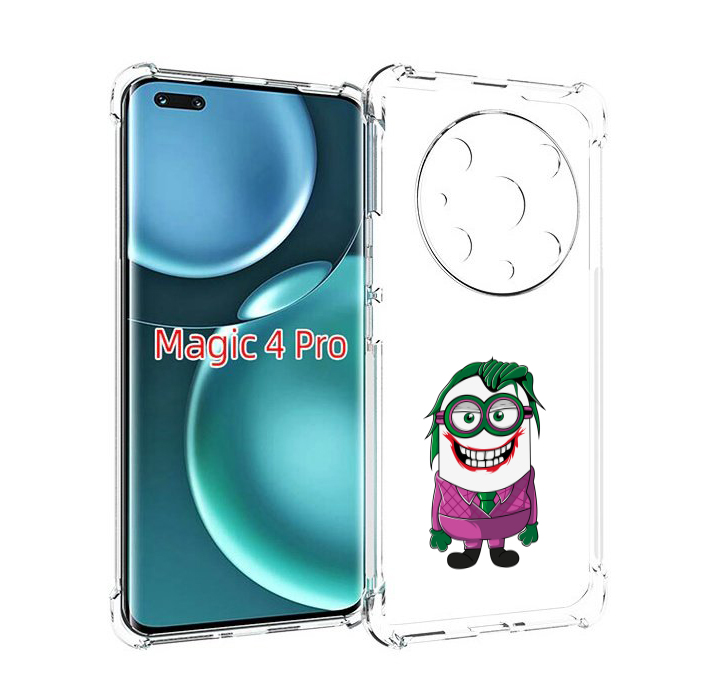

Чехол MyPads джокер миньон для Honor Magic4 Pro, Прозрачный, Tocco