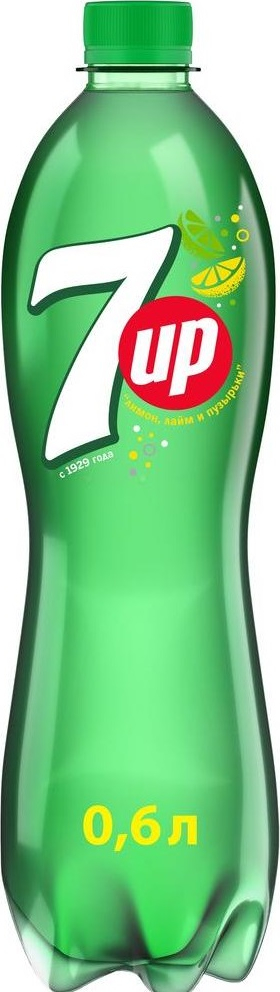 

Газированный напиток 7UP Лимон и лайм 0,6 л