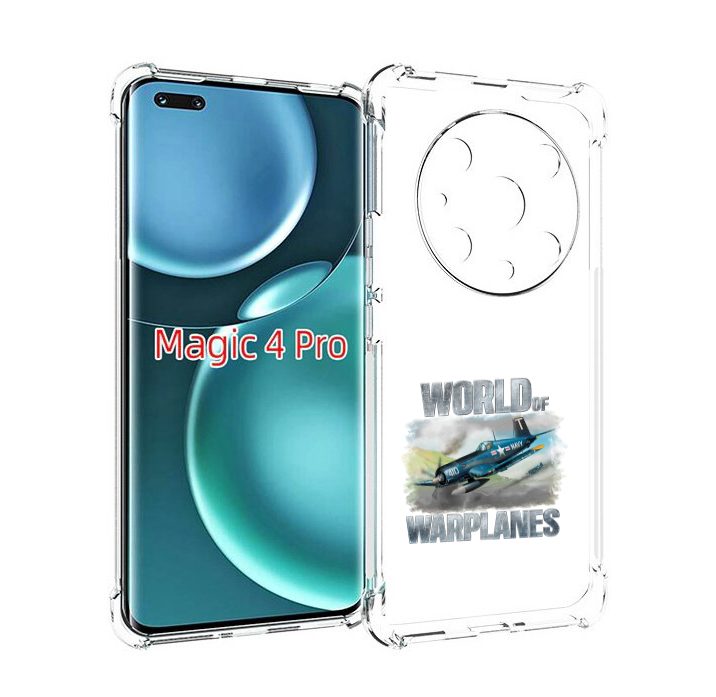 

Чехол MyPads Боевой самолет для Honor Magic4 Pro, Прозрачный, Tocco