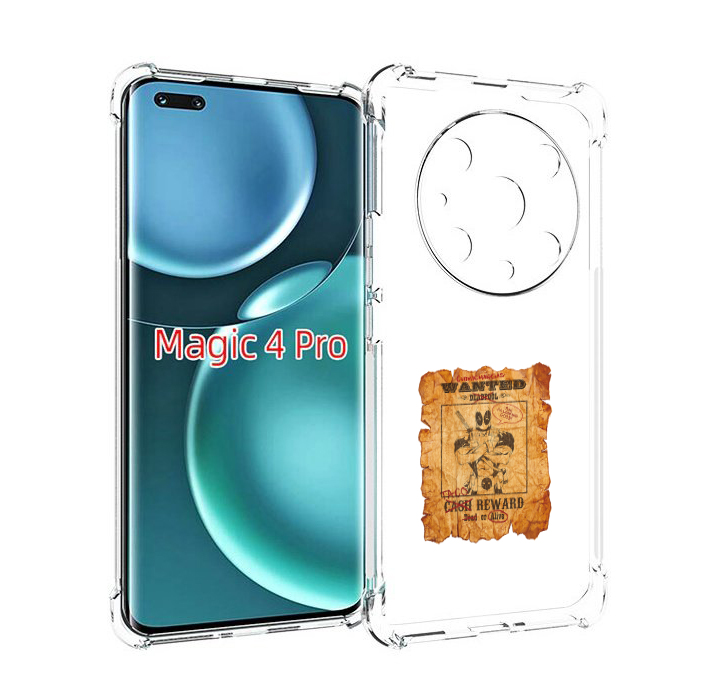 

Чехол MyPads дедпул для Honor Magic4 Pro, Прозрачный, Tocco