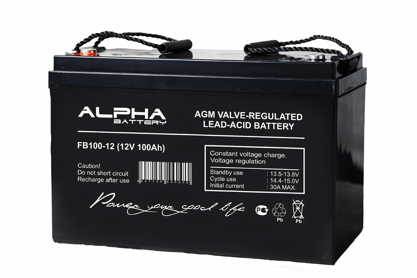 Свинцово-кислотный аккумулятор ALFA FB 100-12 12V 100Ah 4188 аккумулятор для green city e alfa new fat eltreco