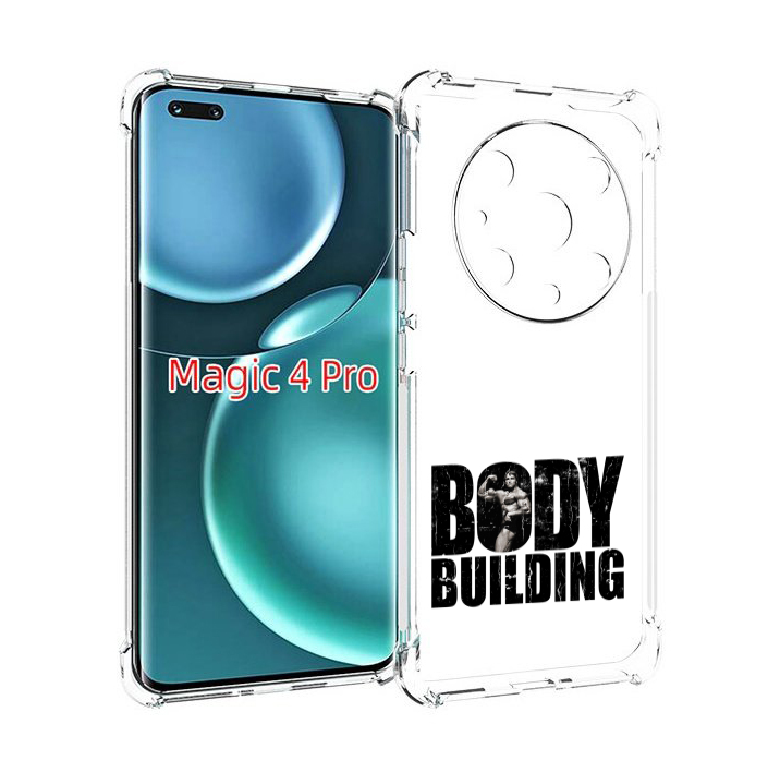 

Чехол MyPads Боди Билдинг для Honor Magic4 Pro, Прозрачный, Tocco