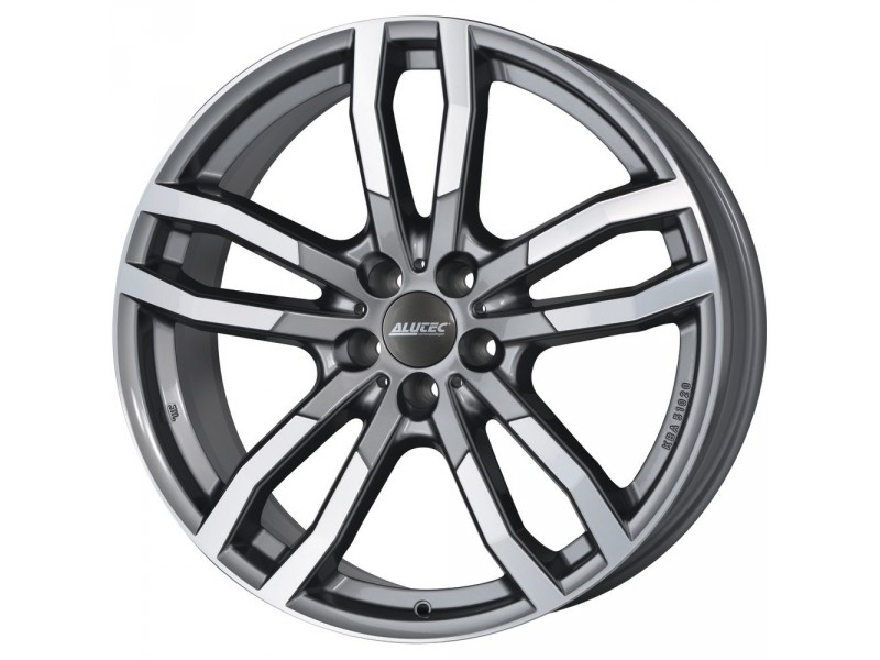 

Диски R20 5x112 9J ET43 D66,5 Alutec DriveX Metal Grey Front Polished