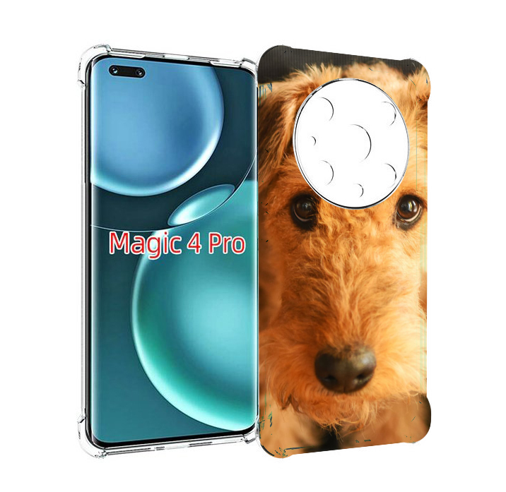 

Чехол MyPads эрдельтерьер для Honor Magic4 Pro, Прозрачный, Tocco