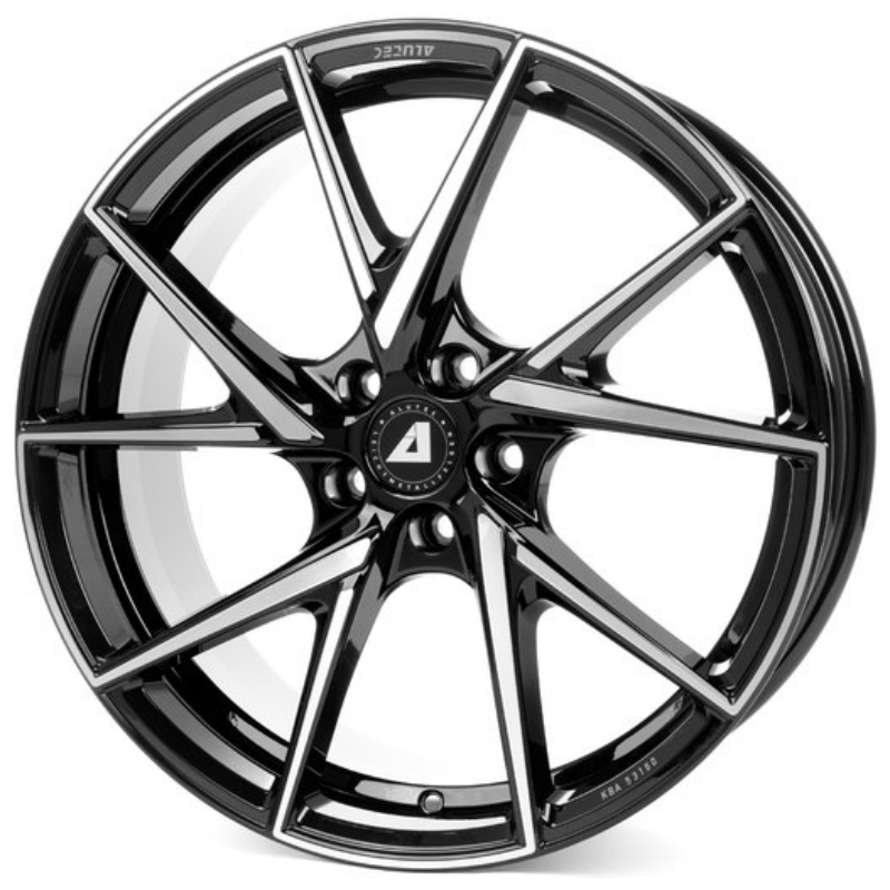 фото Диски r19 5x112 8,5j et40 d70,1 alutec adx.01 diamant black front polished