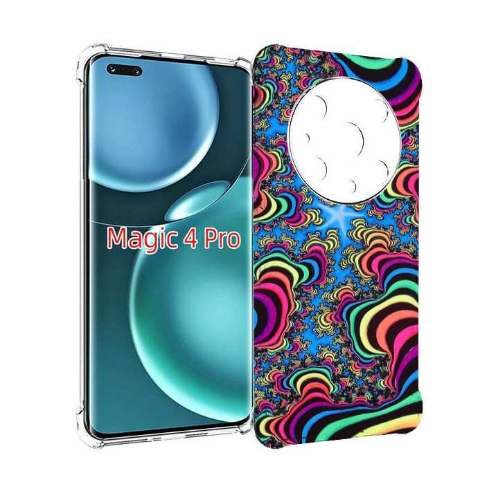 

Чехол MyPads щупальца иллюзия для Honor Magic4 Pro, Прозрачный, Tocco
