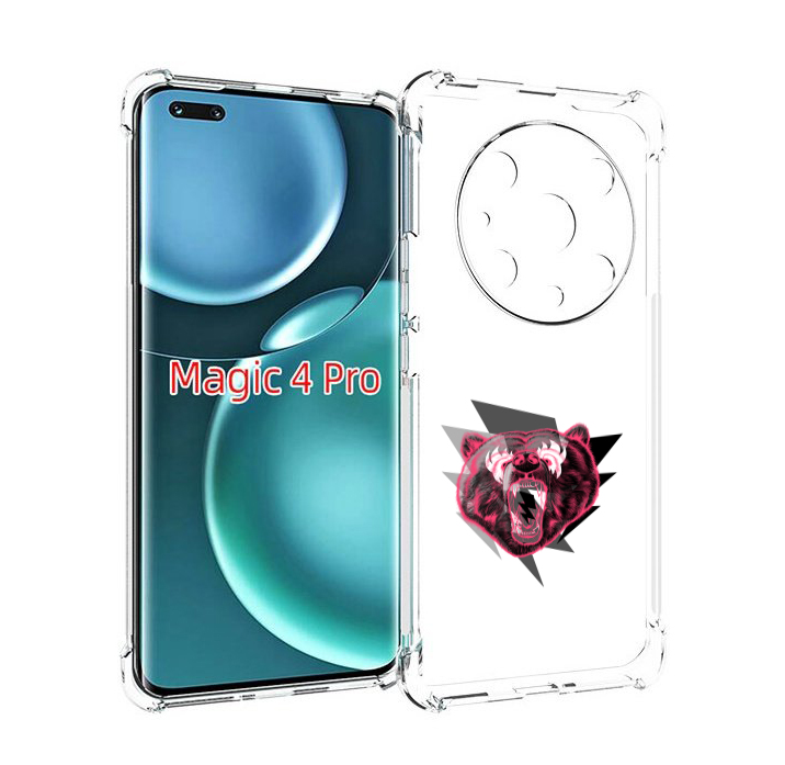 

Чехол MyPads грозовой медведь для Honor Magic4 Pro, Прозрачный, Tocco