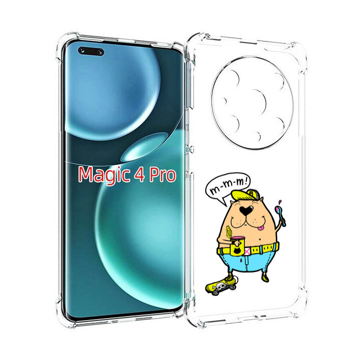 

Чехол MyPads Бобр для Honor Magic4 Pro, Прозрачный, Tocco