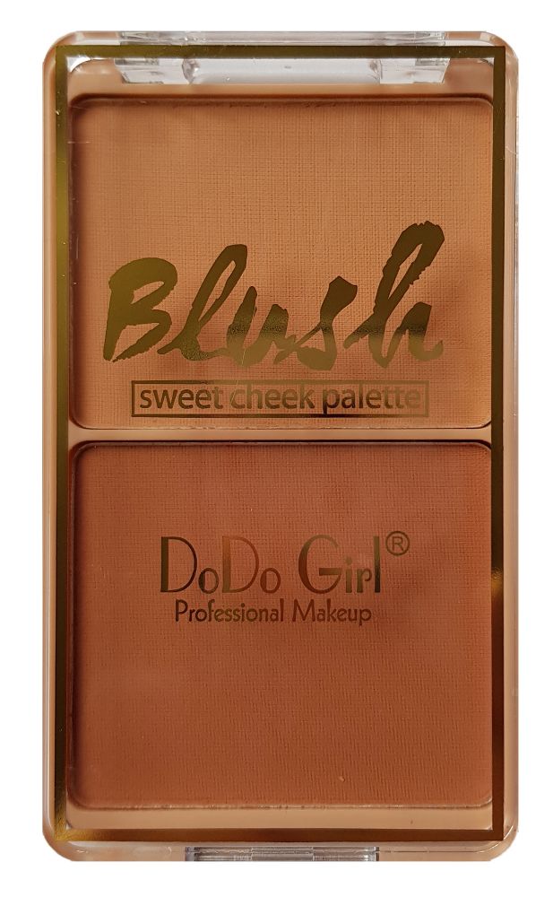 фото Палетка румян dodo girls blush sweet cheeck palette 2 цвета набор 01