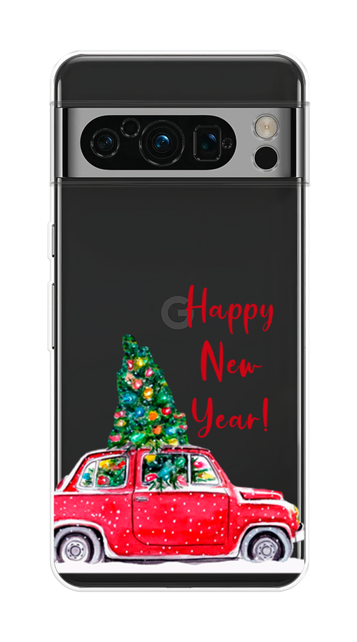 

Чехол на Google Pixel 8 Pro "Happy New Year", Красный;зеленый, 271650-5