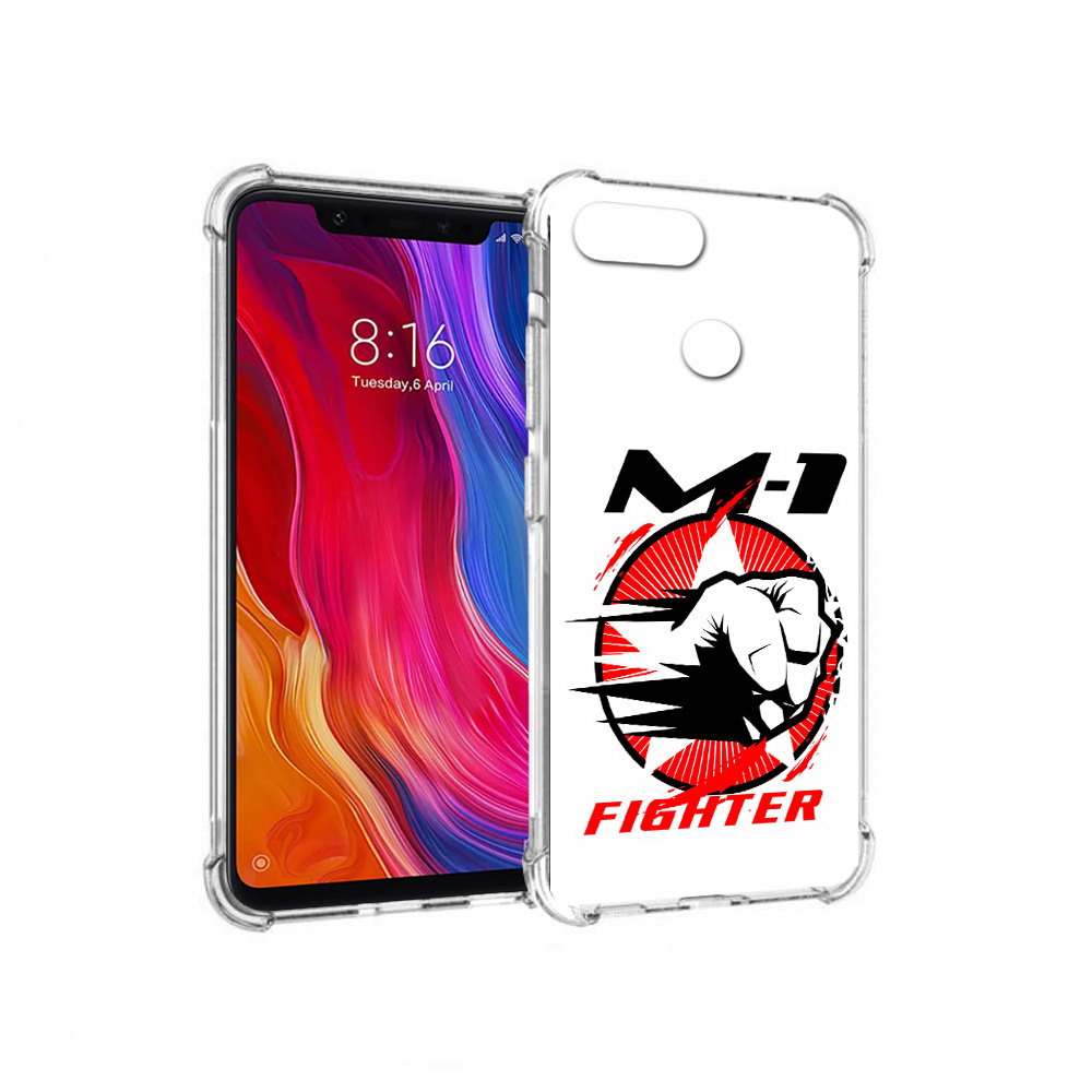 

Чехол MyPads Tocco для Xiaomi Mi 8 Lite единоборства М-1 (PT119514.309.342), Прозрачный, Tocco