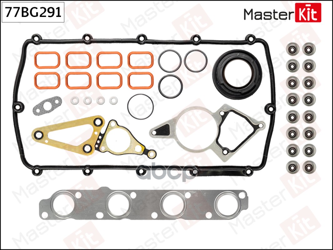 Комплект прокладок ГБЦ MASTERKIT 77bg291 100039389805