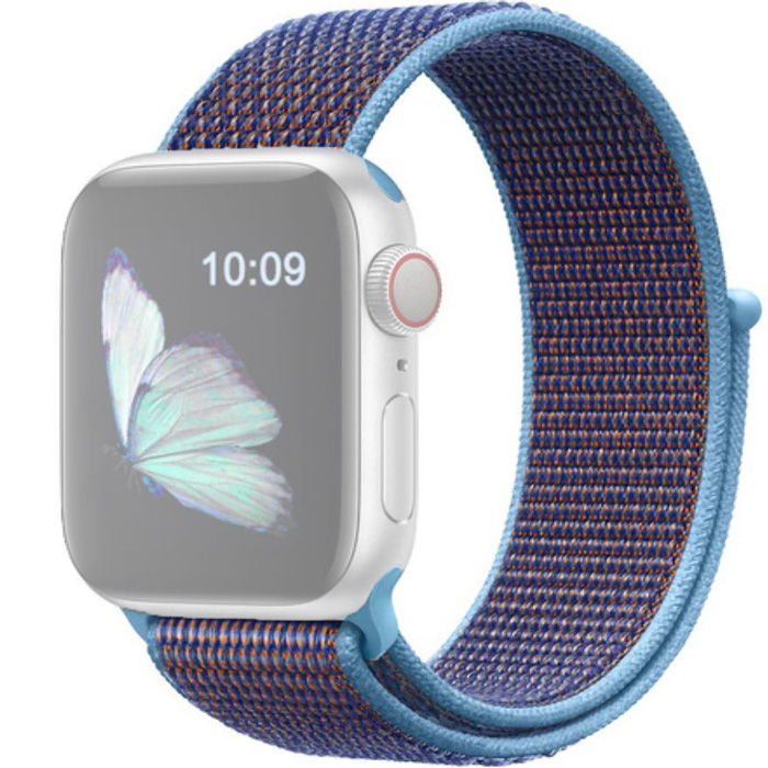 

Ремешок InnoZone APWTNY38-34 для Apple Watch 1-6/SE 38/40 мм Лиловый/Перламутровый