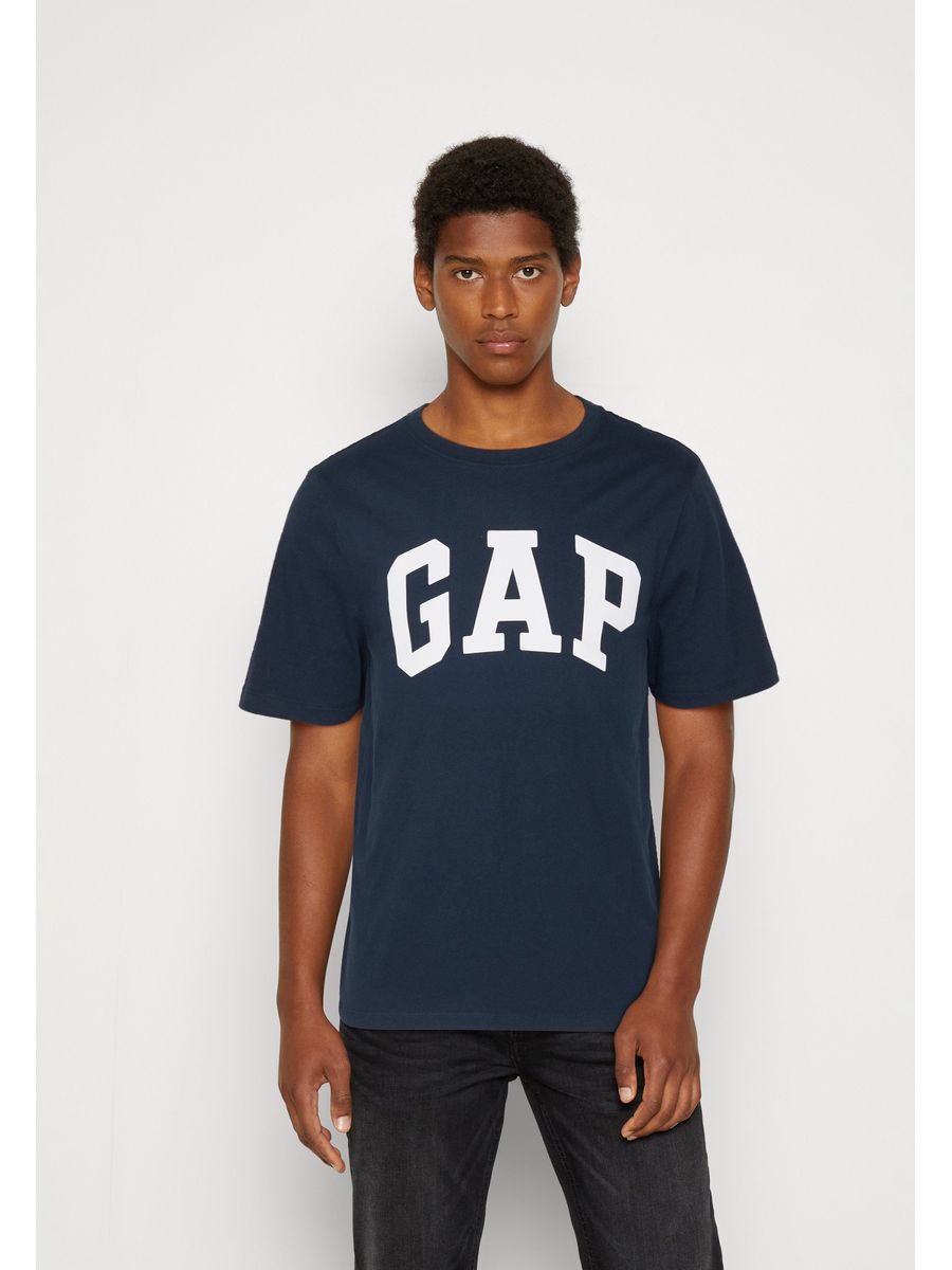 

Футболка мужская GAP GP022O0AP синяя L, Синий, GP022O0AP