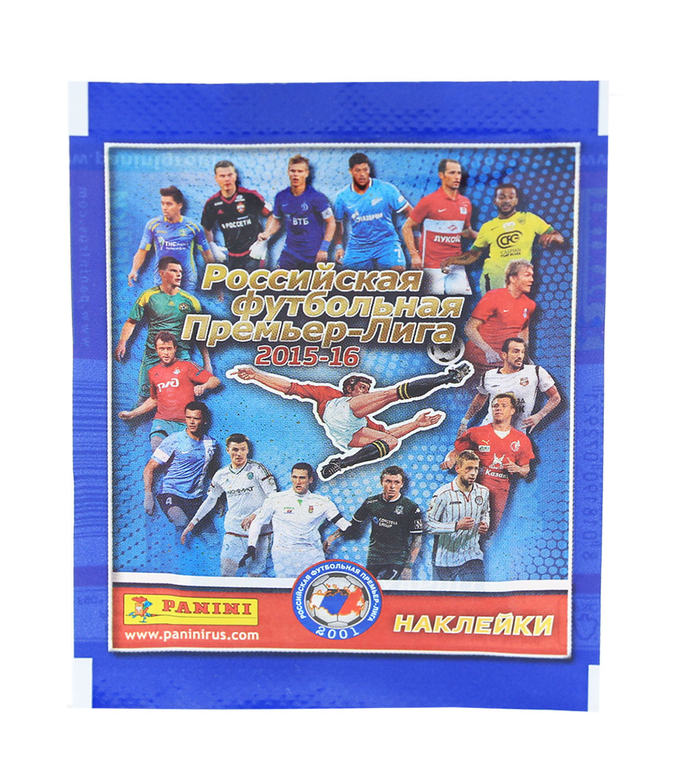 

пакетик наклеек panini "рфпл 2015-16"