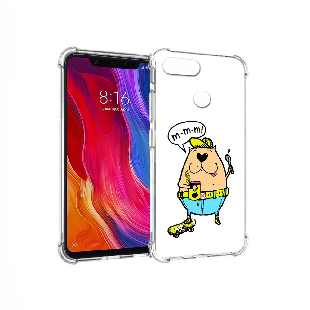 

Чехол MyPads Tocco для Xiaomi Mi 8 Lite Бобр (PT119514.309.30), Прозрачный, Tocco