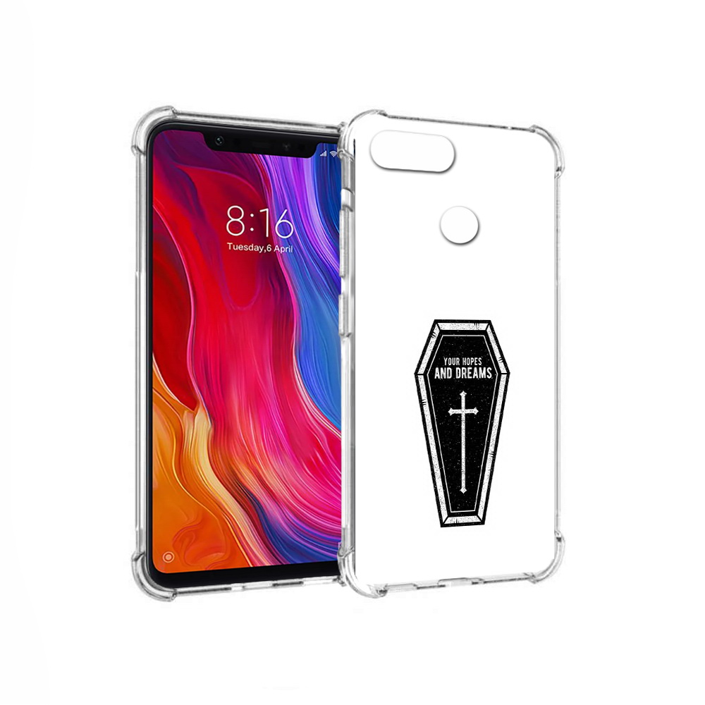 Чехол MyPads Tocco для Xiaomi Mi 8 Lite гроб с мечтами (PT119514.309.299)