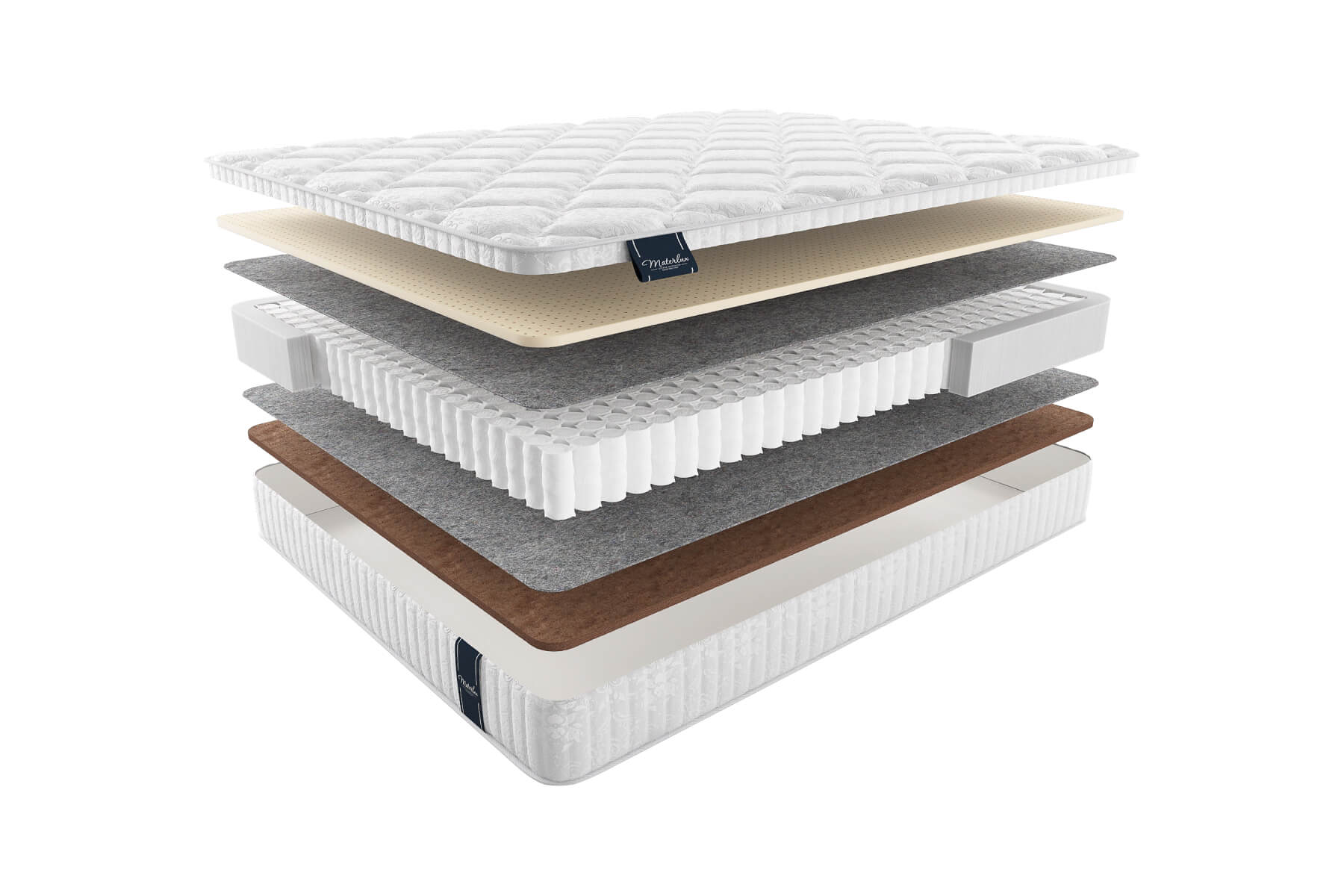 

Матрас MaterLux Armoni Form Maxi 120x190, Белый;коричневый, ARMONI FORM MAXI