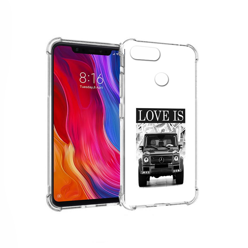 

Чехол MyPads Tocco для Xiaomi Mi 8 Lite гелик (PT119514.309.285), Прозрачный, Tocco