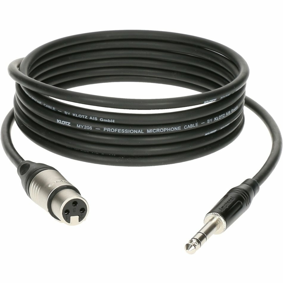 

Кабель микрофонный KLOTZ M1FS1K0200 2.0 m