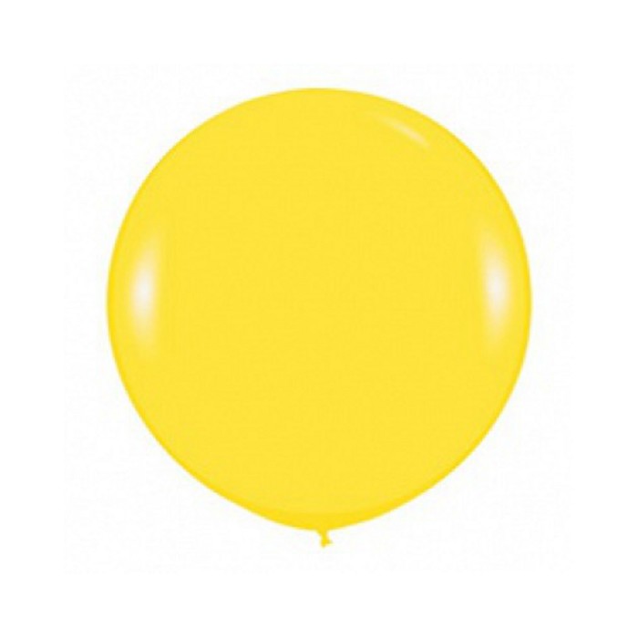 

Шар латексный БиКей 36", пастель, цвет жёлтый, 1 шт., Желтый, Воздушное оформление. Универсальное