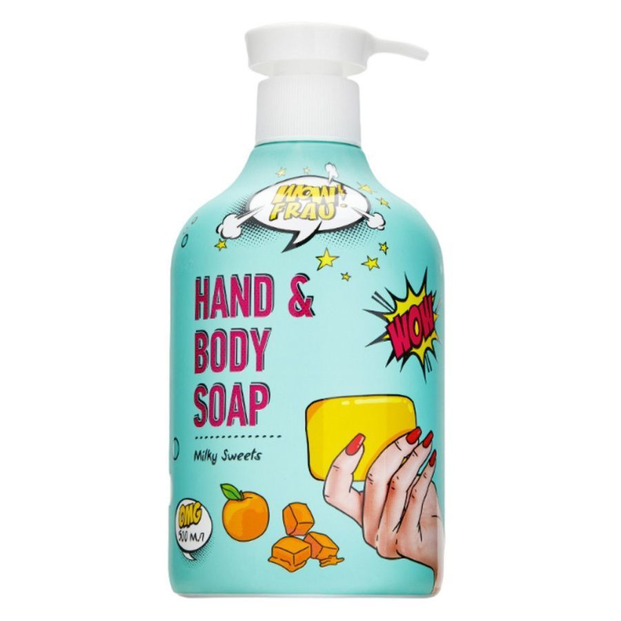

Мыло для рук и тела WOW FRAU! Milky Sweets, 500 мл, kr-21223