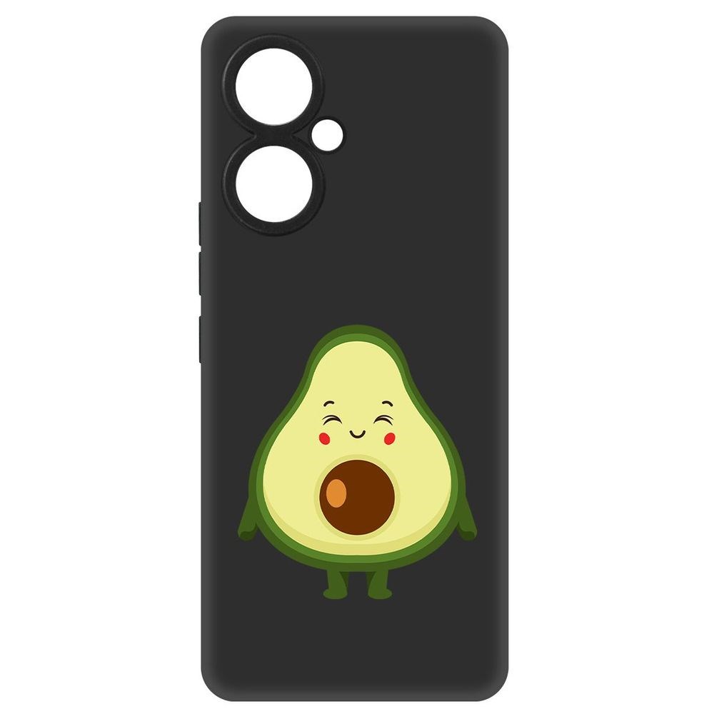

Чехол-накладка Софт Авокадо Милый для Tecno Camon 19 Pro, Черный