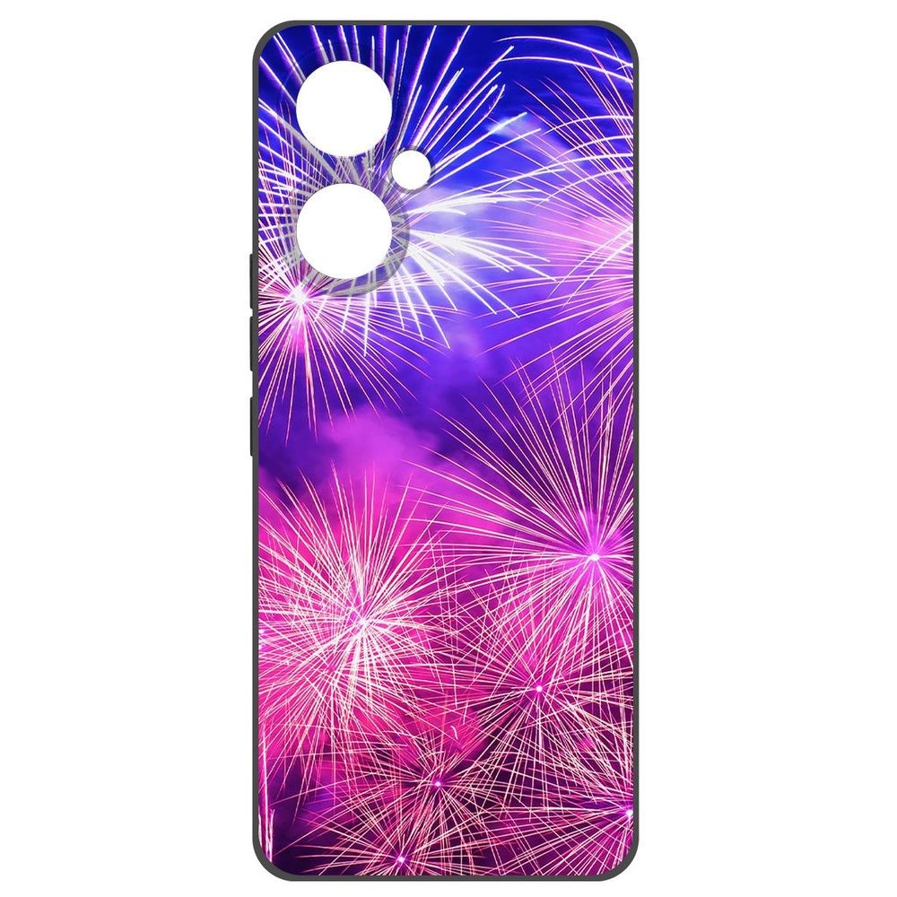 

Чехол-накладка Софт Салют для Tecno Camon 19, Черный