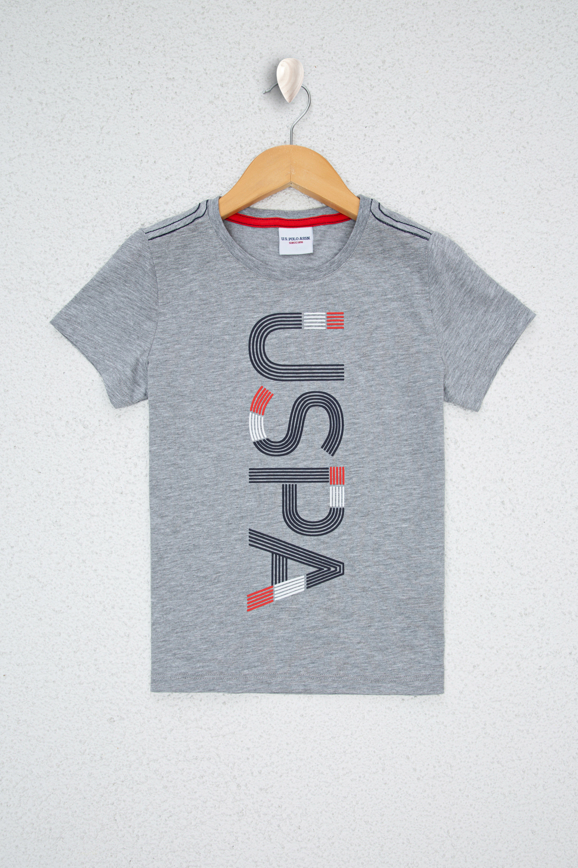 Футболка детская US Polo Assn G083SZ0110SUAREKIDS, серый, 98