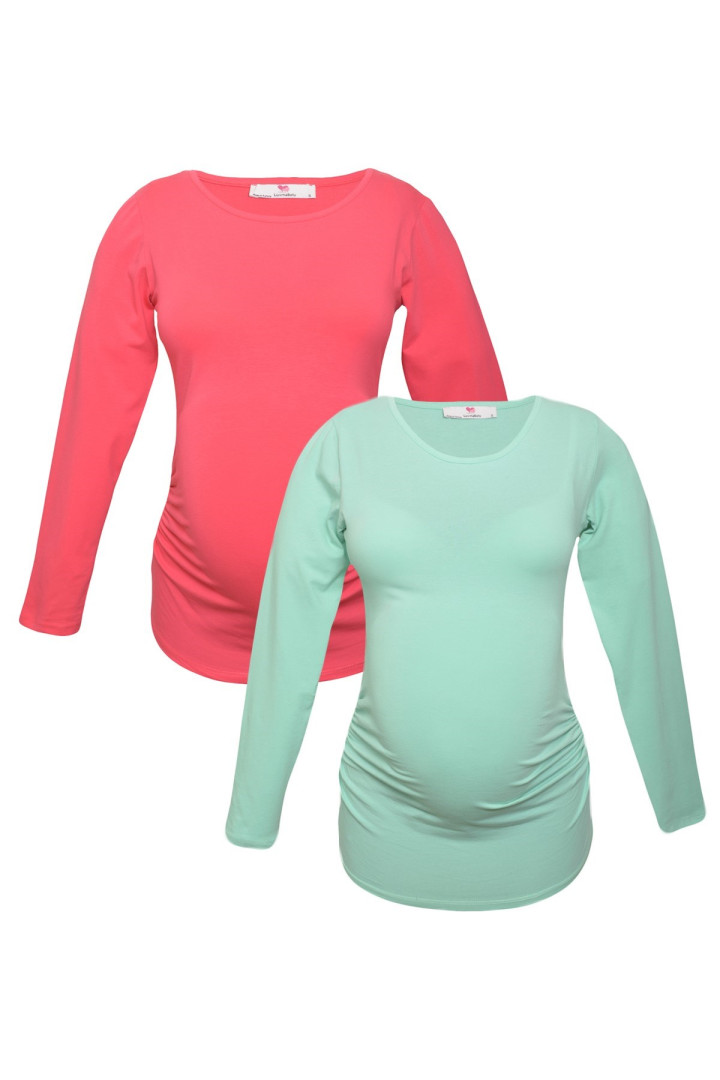 

Лонгслив для беременных женский Luvmabelly 58865 розовый XL (доставка из-за рубежа), 58865