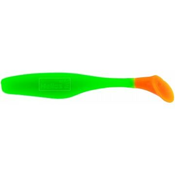 

Виброхвост Helios Vigor 3,75"/9.5 см Lime & Orange 7шт. (HS-6-020), Helios, 000130228