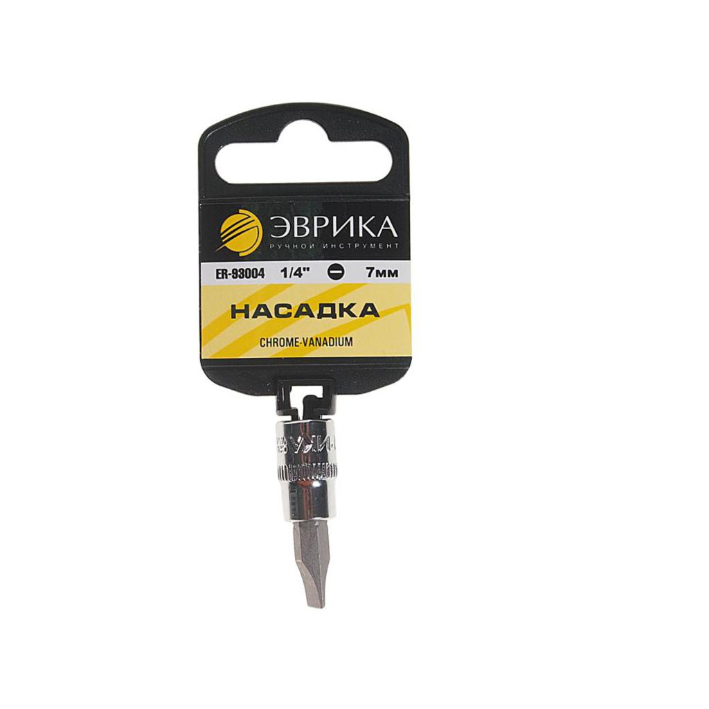 

Бита-головка 1/4" SL7.0 L=37мм с держателем ЭВРИКА ER-93004H
