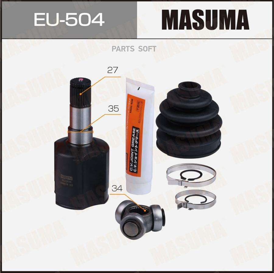 

ШРУС MASUMA 34х35х27 (1/6)