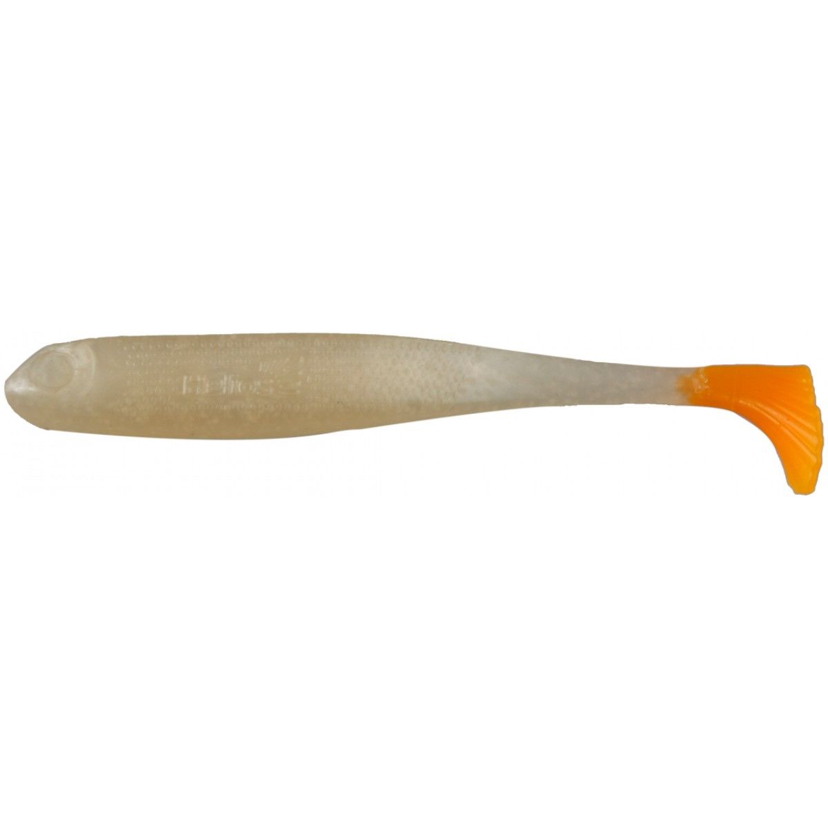 

Виброхвост Helios Jumbo 4,95"/12.5 см Pearl & Orange 5шт. (HS-7-019), 000125433