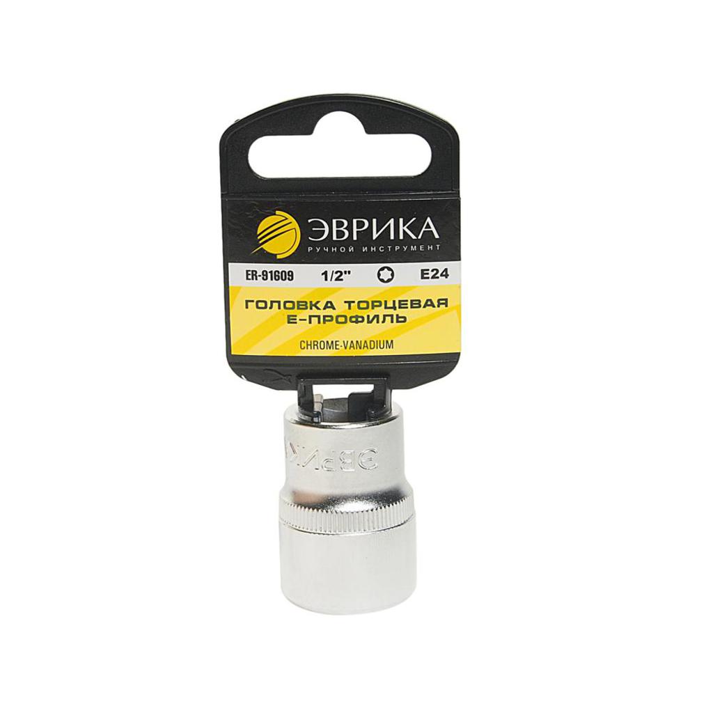 

Головка торцевая 1/2" TORX E24 с держателем ЭВРИКА ER-91609H
