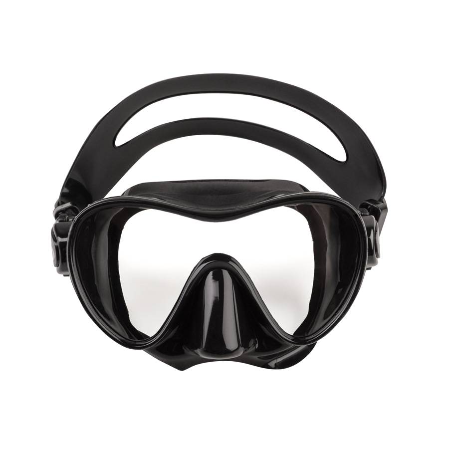 Набор Scorpena Junior маска+трубка для сноркелинга, чёрн. Детям Чёрный Детям