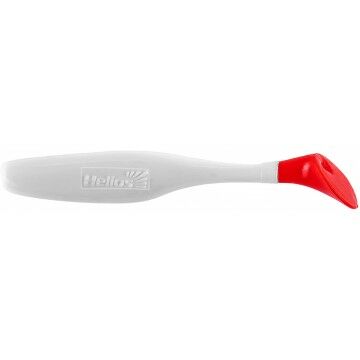 

Виброхвост Helios Vigor 3,75"/9.5 см White RT 7шт. (HS-6/1-003), Helios, 000124664