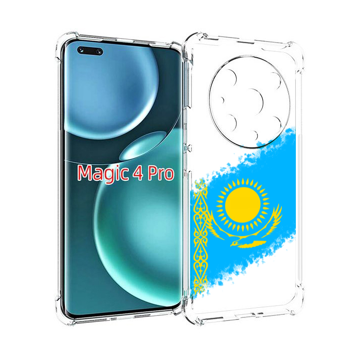 

Чехол MyPads флаг Казахстана для Honor Magic4 Pro, Прозрачный, Tocco